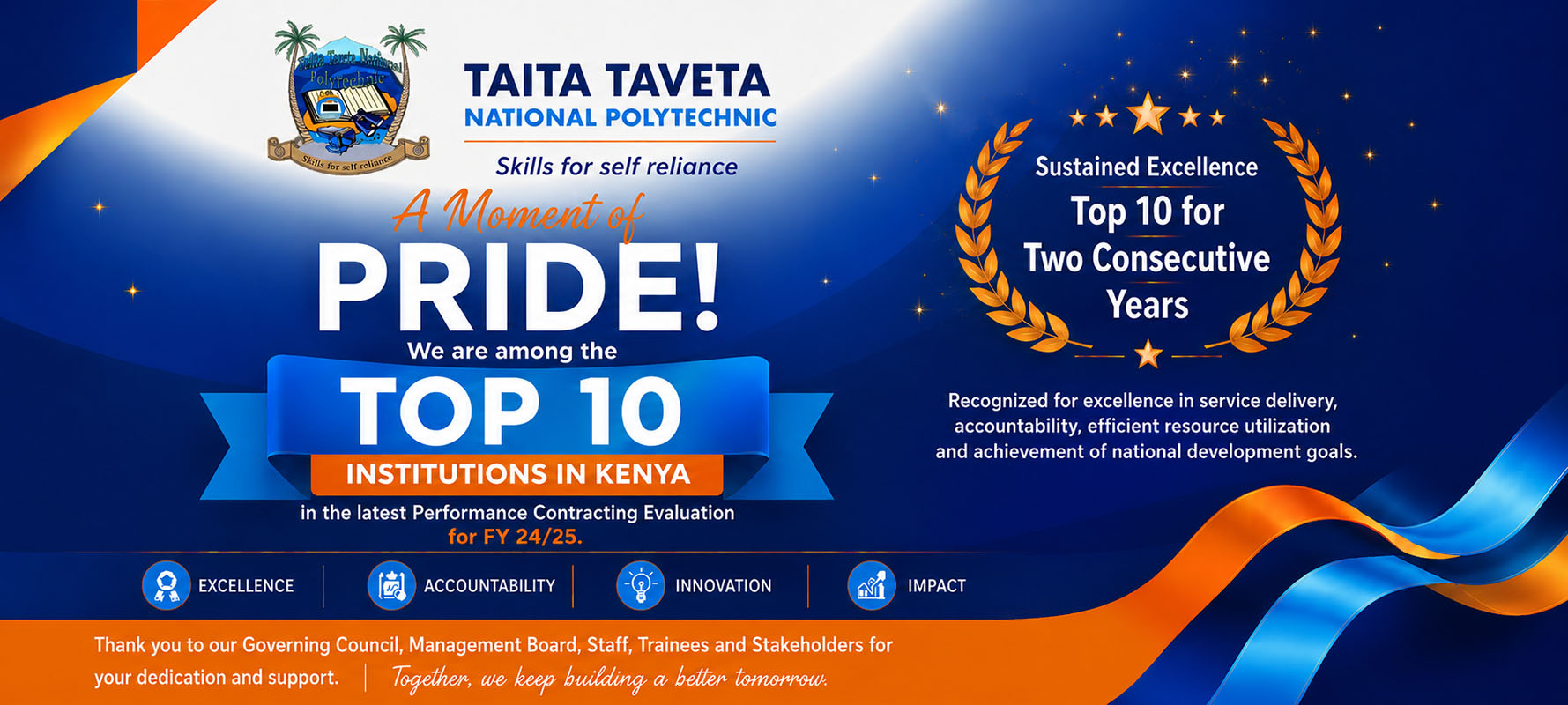 A moment of pride for Taita Taveta National Polytechnic!